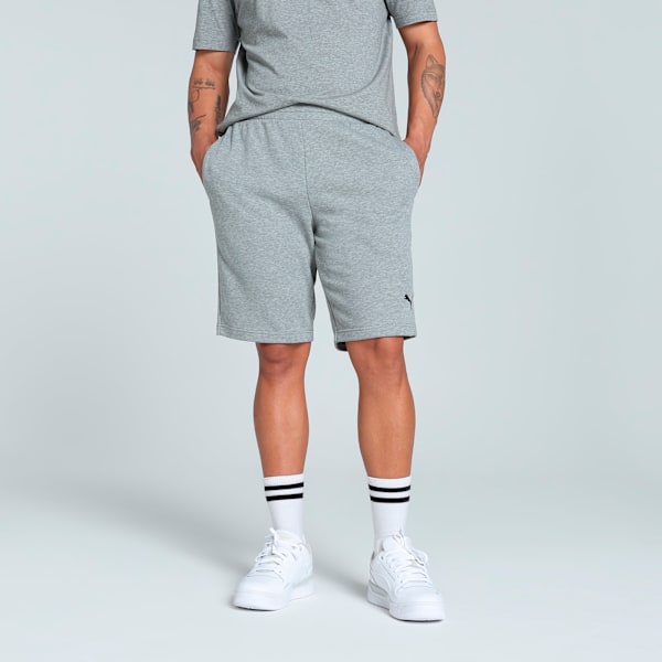 Men's 10" Shorts, Medium Gray Heather, extralarge-IND